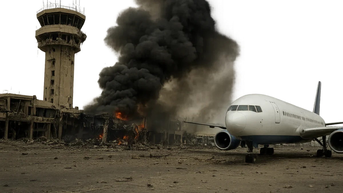 Ataque dos Houthis atinge Aeroporto de Aden e eleva tensão no Iêmen