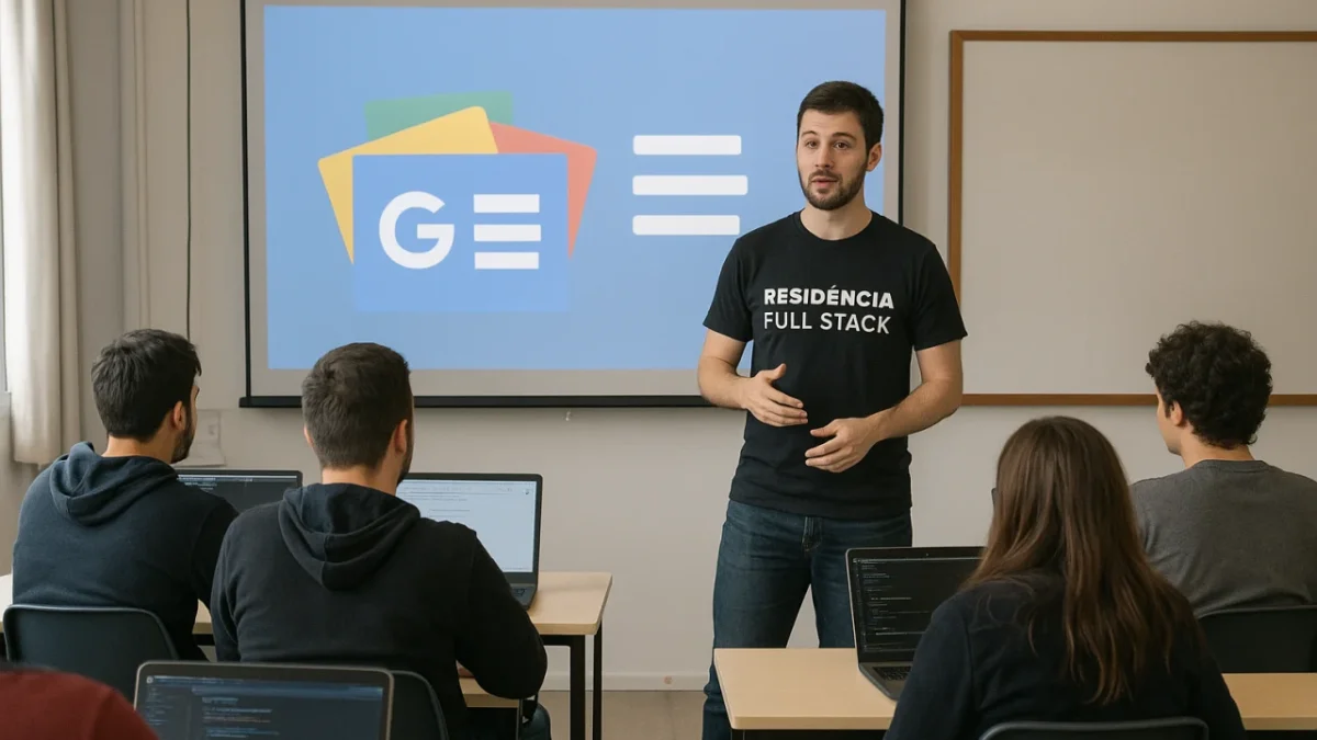 Residência Full Stack leva oficinas gratuitas de tecnologia a Esteio