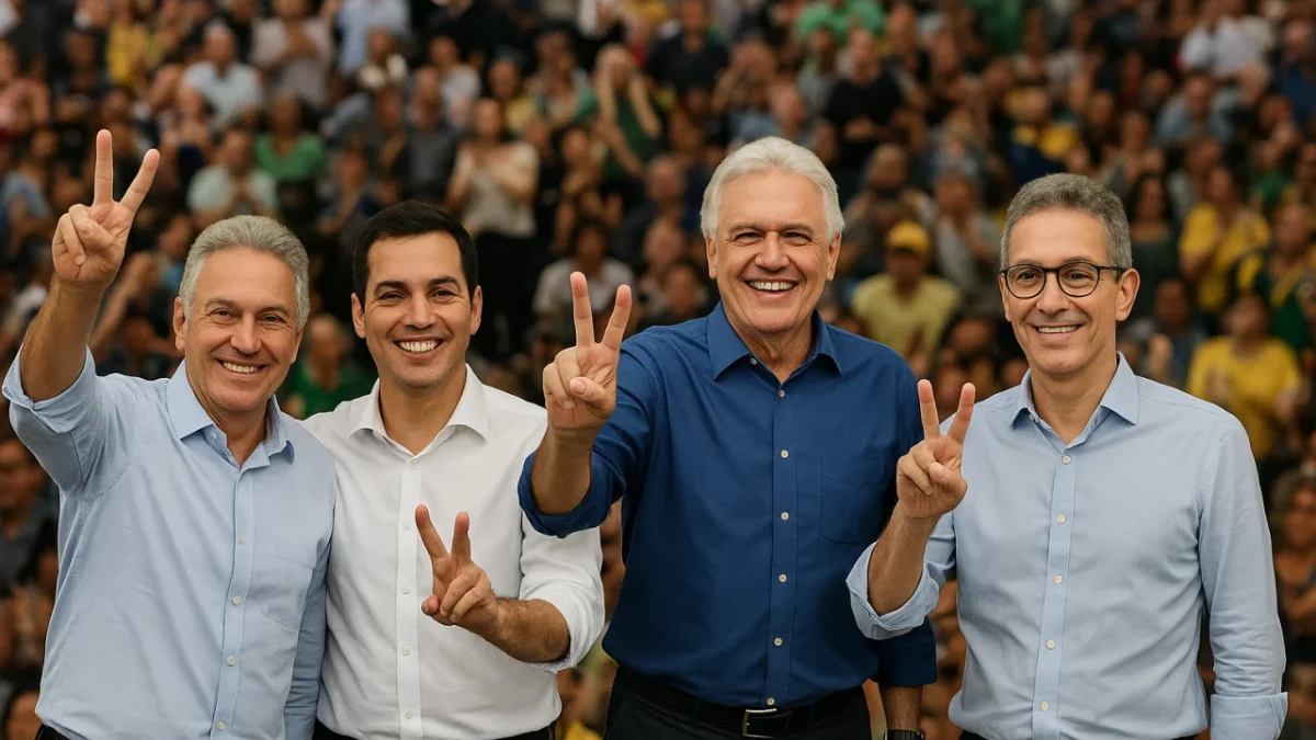 Votos por município 2026: onde Cury, Renan, Caiado e Zema foram mais votados